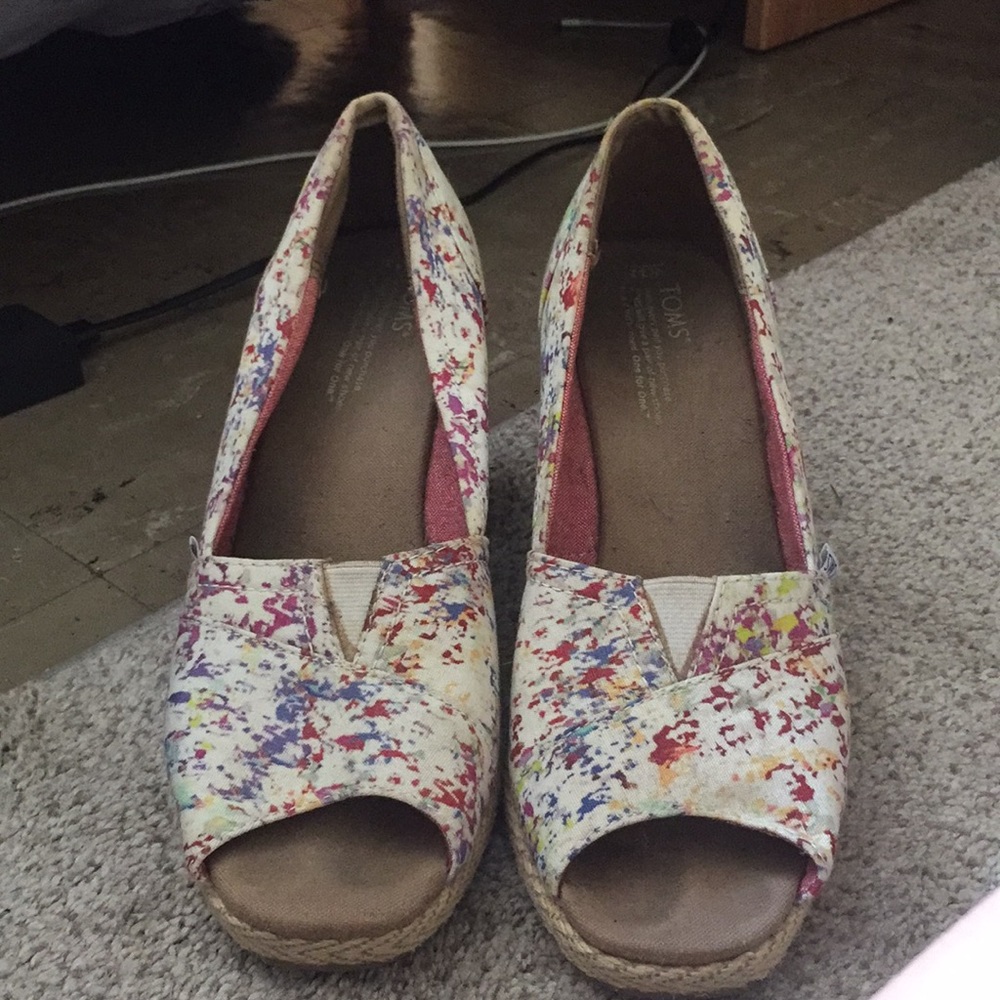 Toms Multicolored Wedges